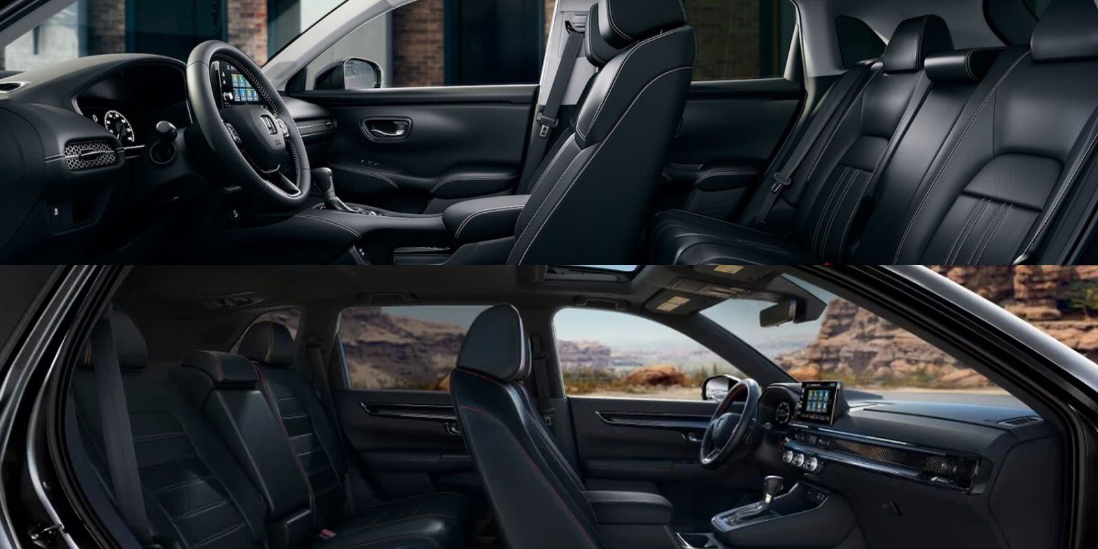 مقایسه هوندا CR-V با HR-V از نظر فضای سرنشینان و ظرفیت صندوق بار